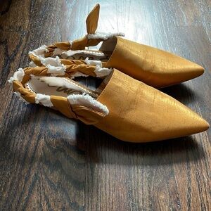 Sam Edelman Rivers Mule Silk Dupioni